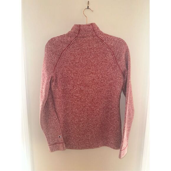 Champion Oklahoma University OU Sooners 1/4 Zip M Red Womens - Picture 4 of 4